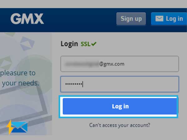 gmx login account